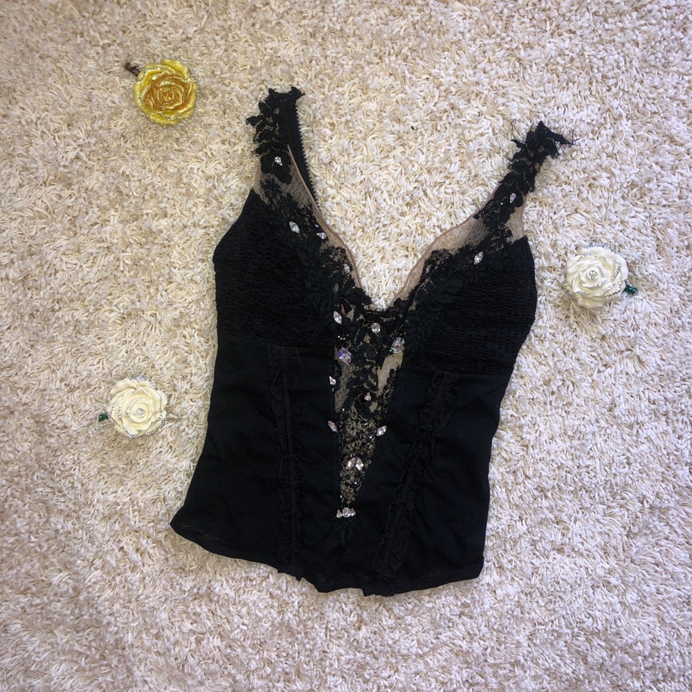 Zinas Lace Top Women size GR 1